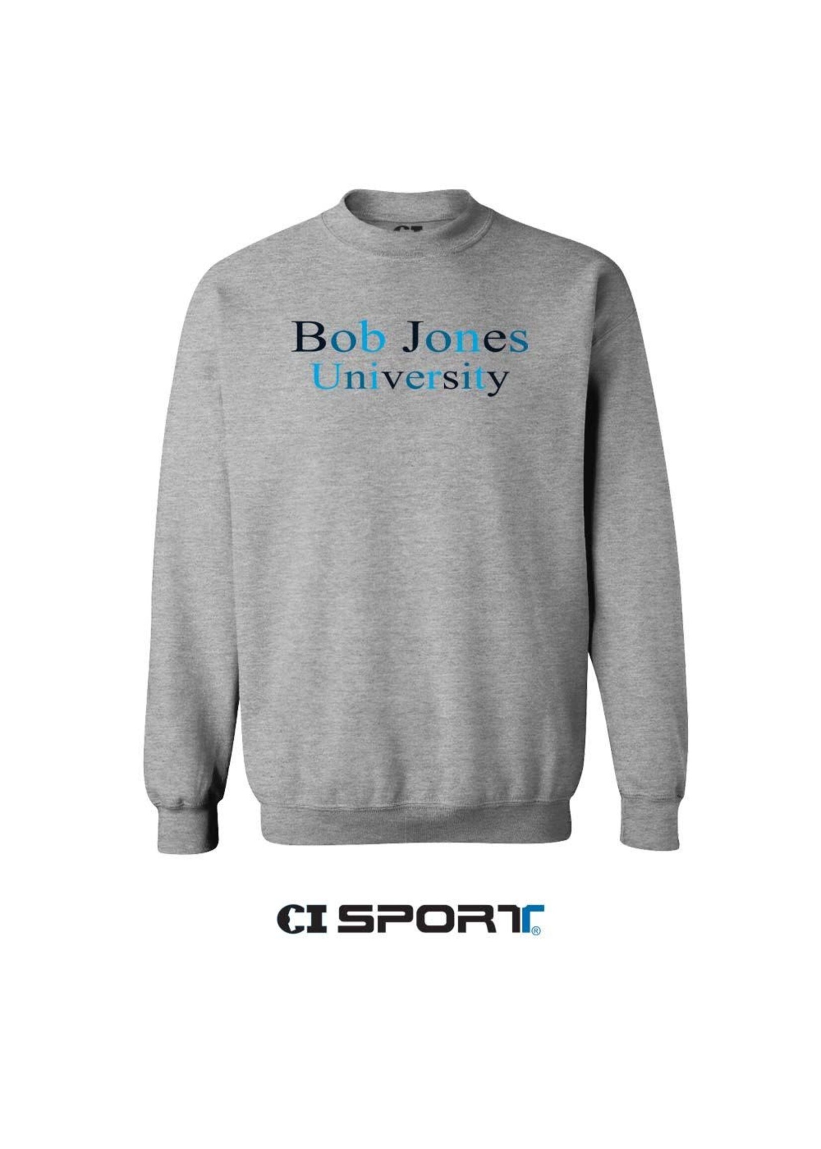 Bruins Soft Touch Crew Sweatshirt  Color Athletic Heather Embroidered