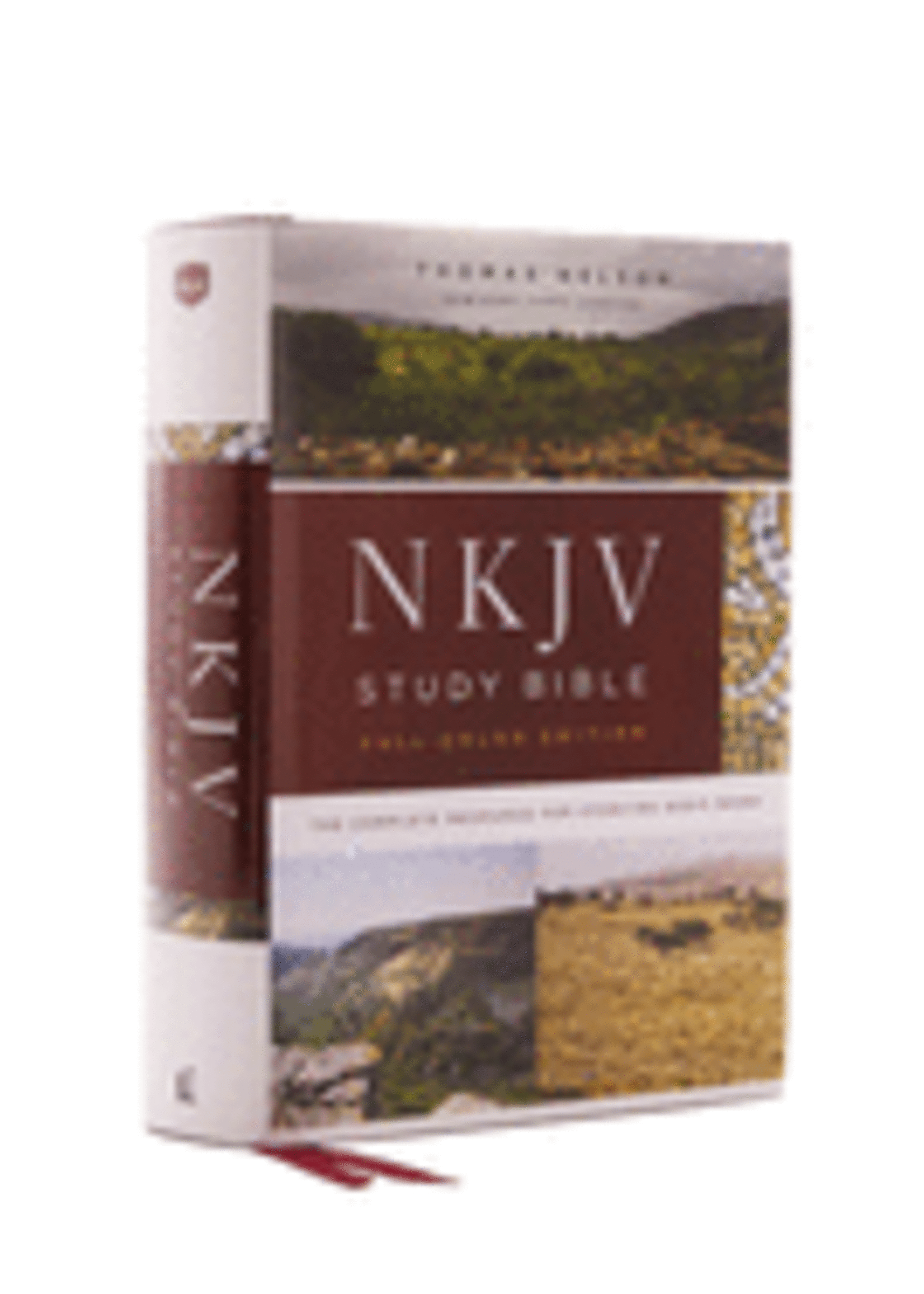 Thomas Nelson NKJV Full Color Study Bible: Hardcover - Thomas Nelson
