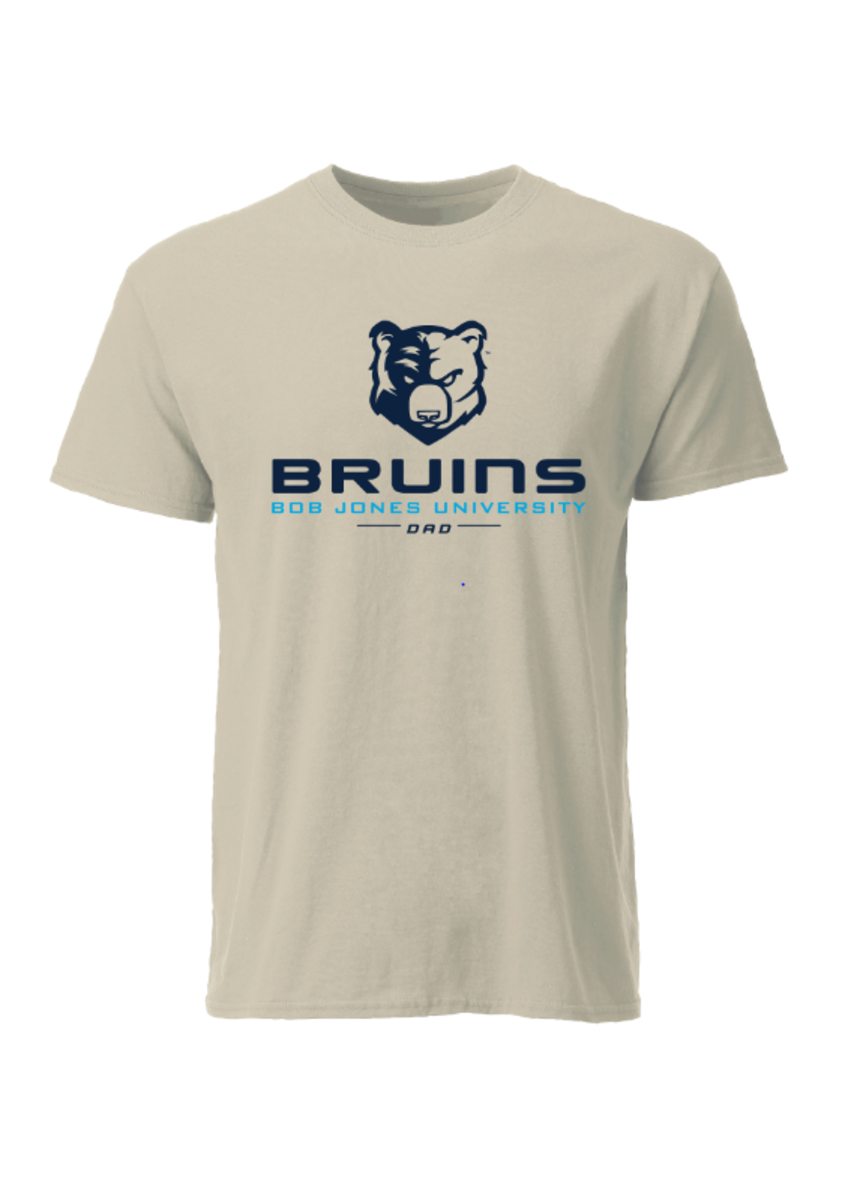 Bruins Dad T-Shirt Top Logo Sand