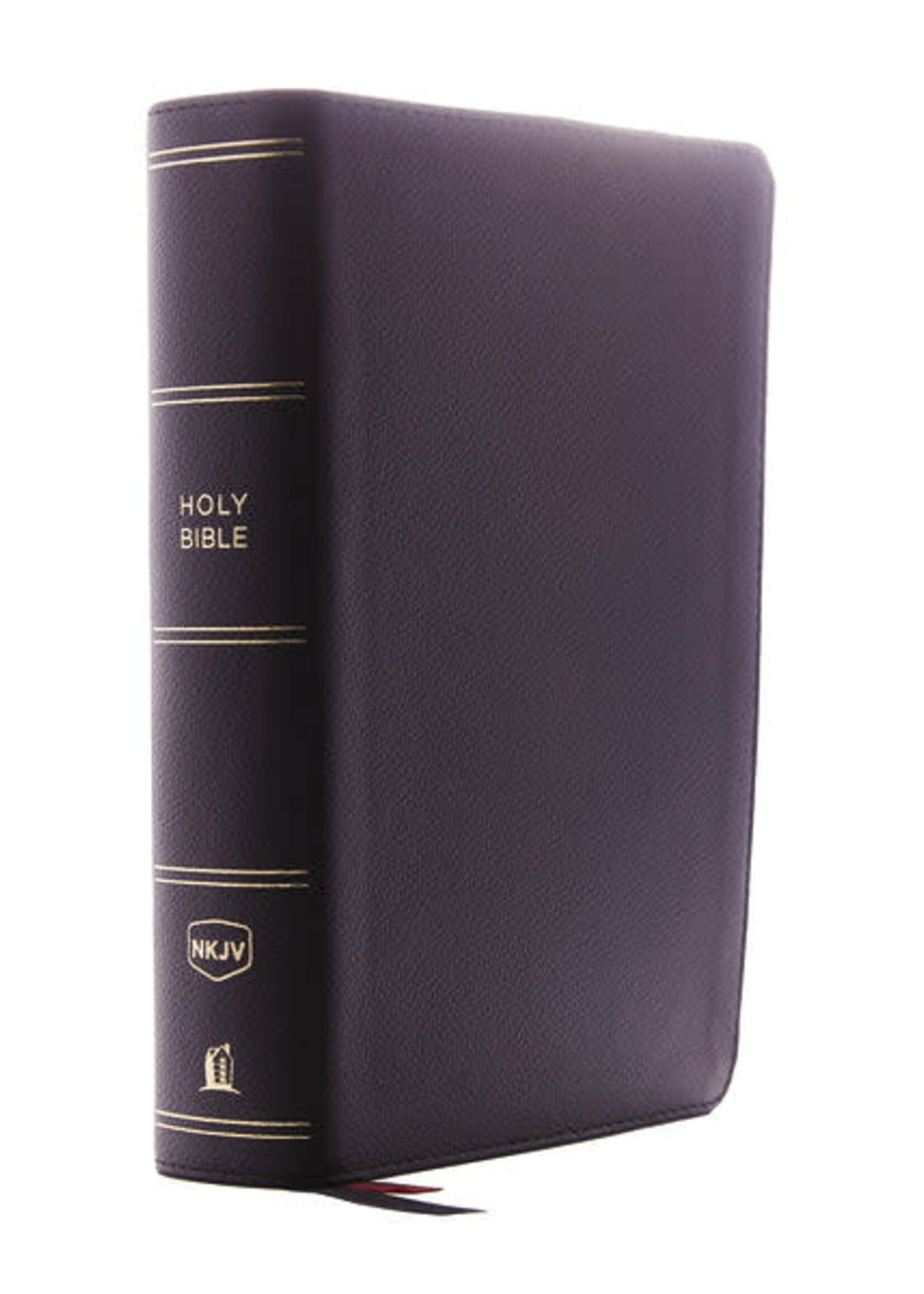 NKJV Single-Column Reference Bible, Three Ribbons