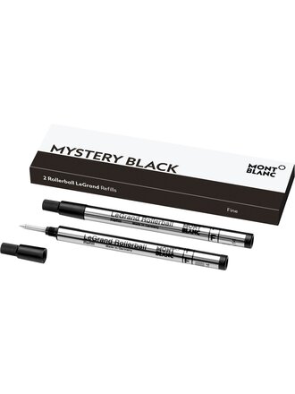MONTBLANC 2 RECHARGES POUR ROLLERBALL LEGRAND (F) MYSTERY BLACK MONTBLANC 2 RECHARGES POUR ROLLERBALL LEGRAND (F) MYSTERY BLACK