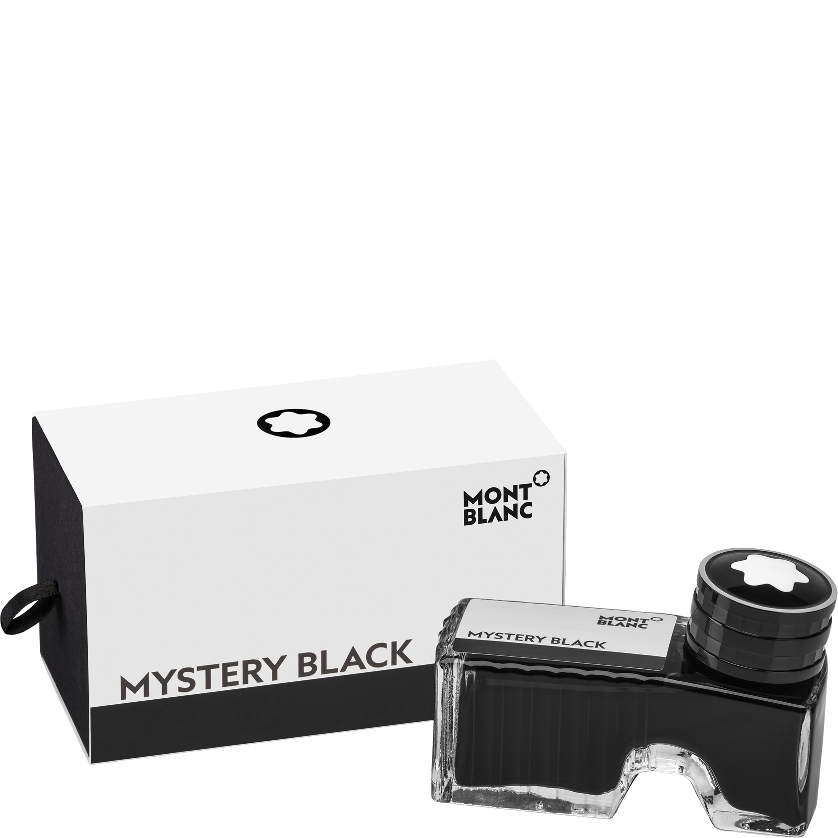 Boucles d'oreillesuteille d'encre 60 ml noir
