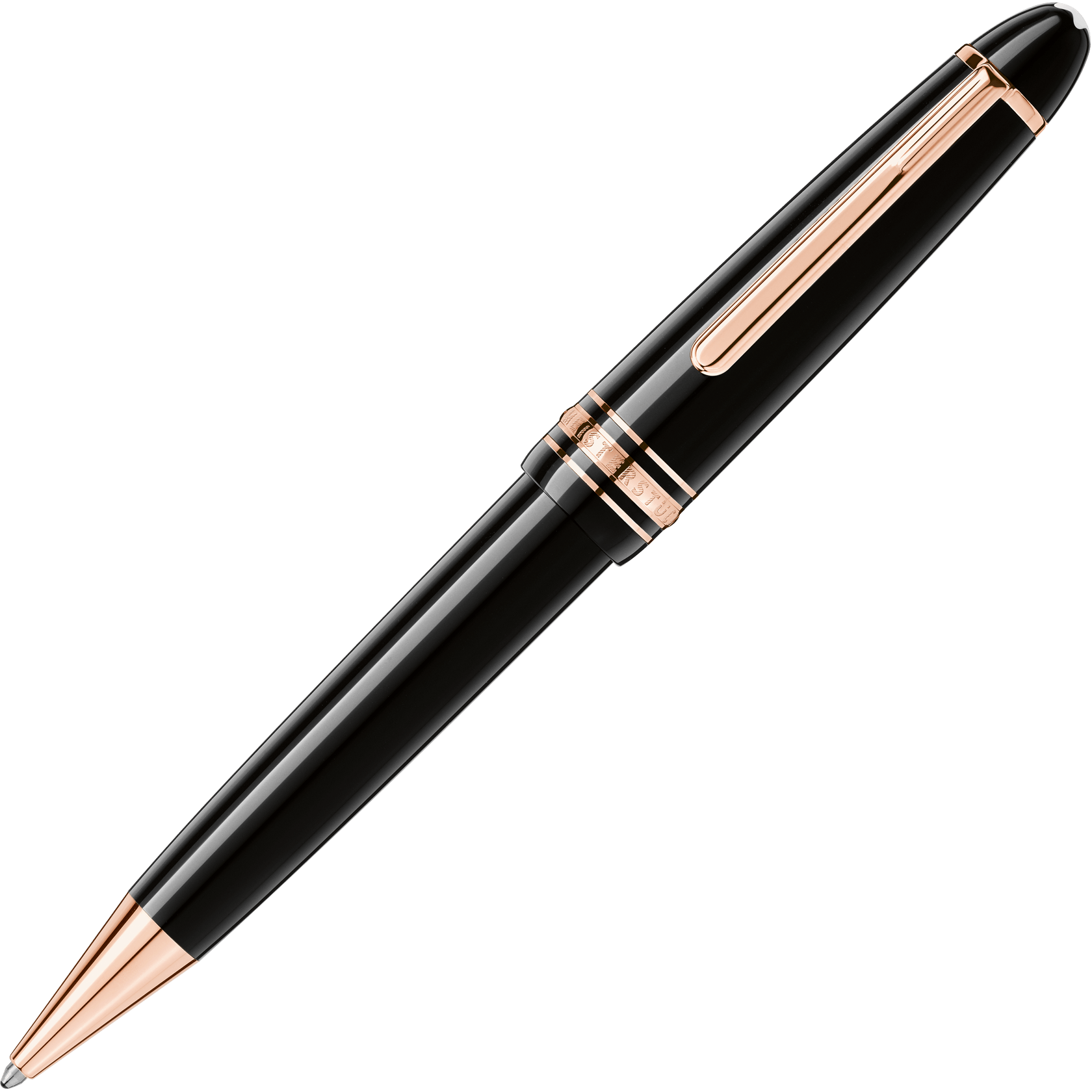 Stylo à bille 161 Meisterstück LeGrand doré à l'or rose