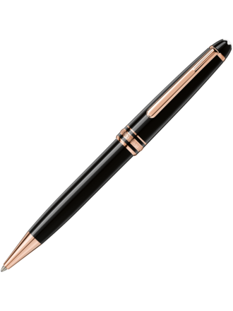 MONTBLANC STYLO BILLE MEISTERSTÜCK DORÉ À L'OR ROSE MONTBLANC STYLO BILLE MEISTERSTÜCK DORÉ À L'OR ROSE