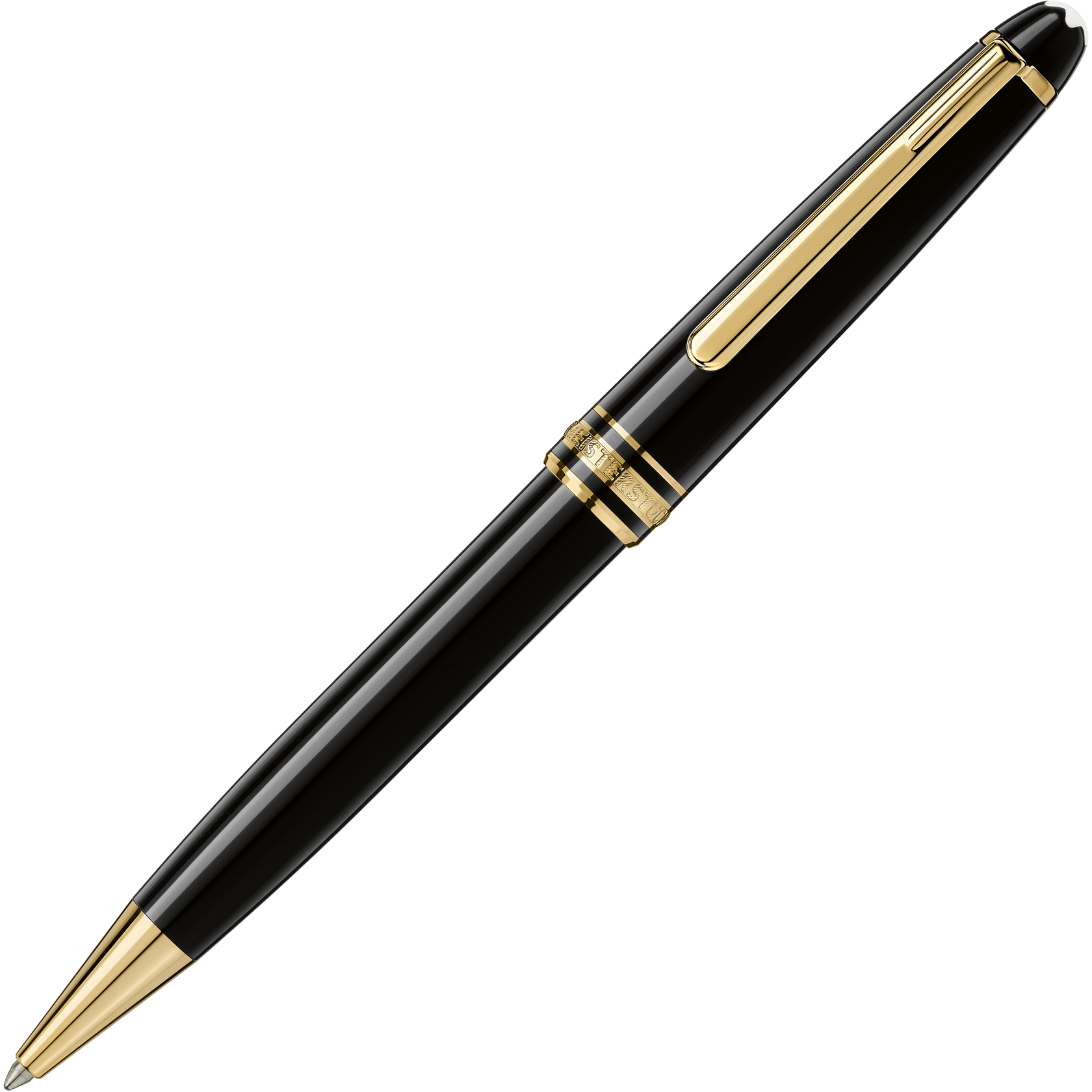 Stylo à bille 164 Meisterstück doré