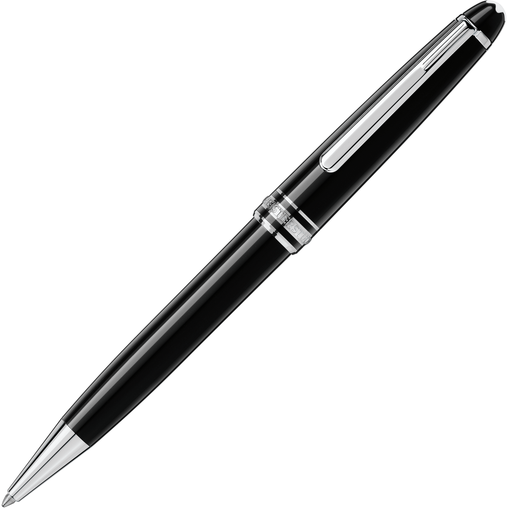 Stylo à bille 164 Meisterstück platiné