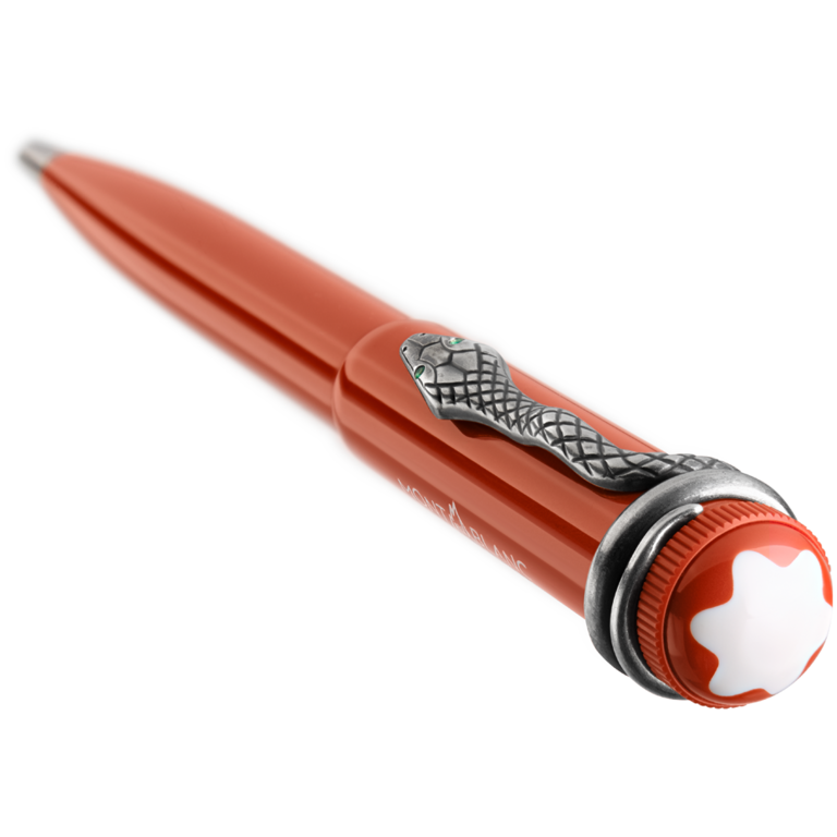 MONTBLANC STYLO BILLE MONTBLANC HERITAGE COLLECTION ROUGE ET NOIR SPECIAL EDITION CORAIL