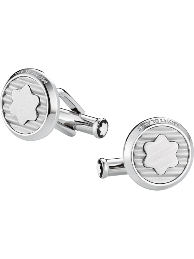 Boutons De Manchette BROOKER – Lapis-Stifte En Argent Massif 925 – Forme Cunéiforme – Neuf Sans Boîte