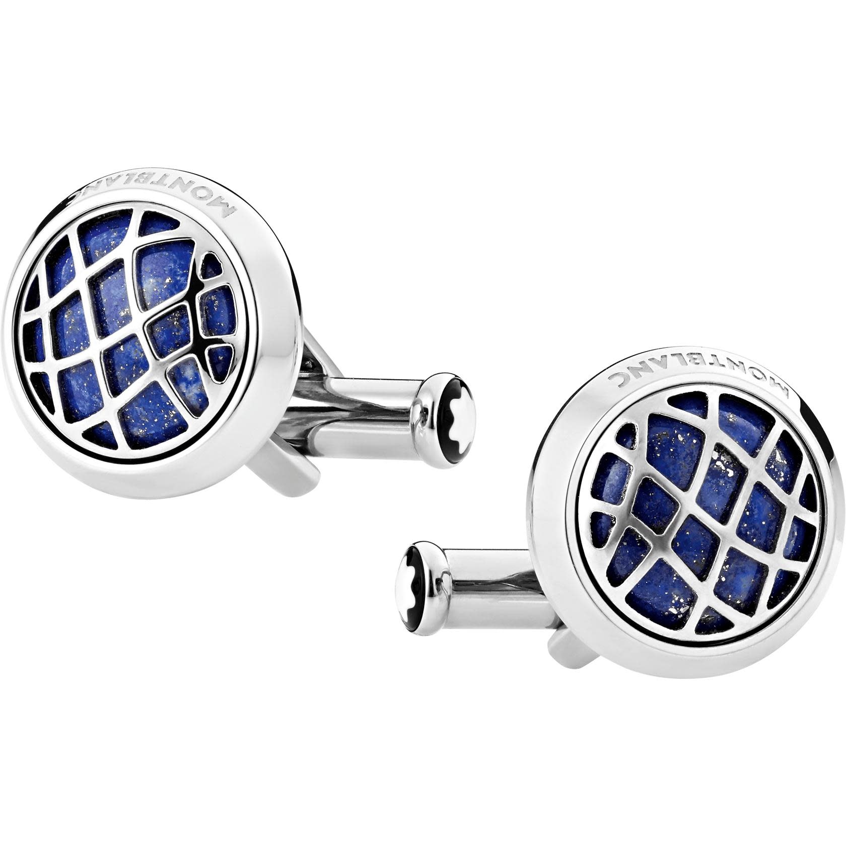 CUFFLINKS SARTORIAL acier LAPIS