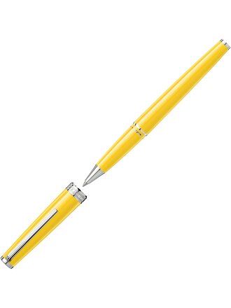 MONTBLANC STYLO ROLLERBALL PIX JAUNE