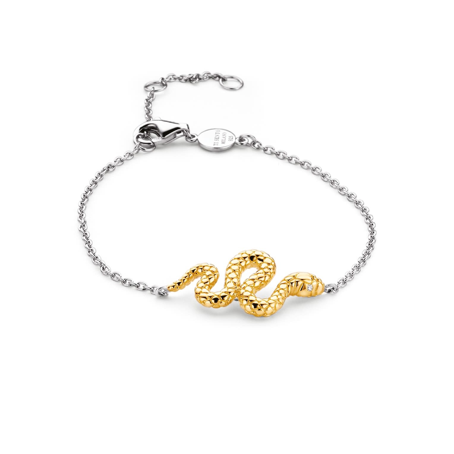 Ti Sento Milano Bracelet ARGENT PL OR JN TI SENTO