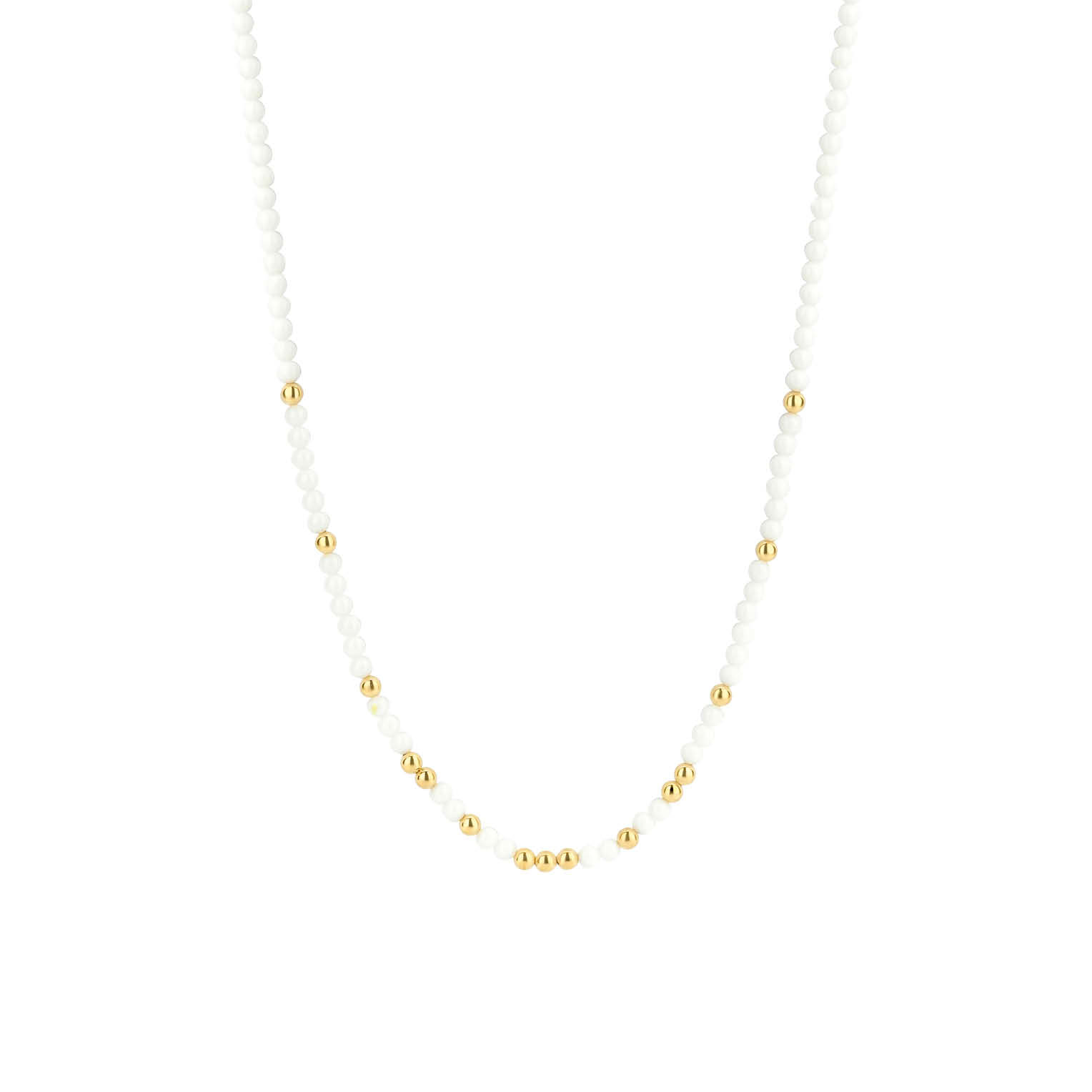 Ti Sento Milano COLLIER ARGENT NACRE PL OR