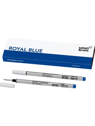 MONTBLANC 2 RECHARGES POUR FEUTRE FIN MEDIUM, ROYAL BLUE MONTBLANC 2 RECHARGES POUR FEUTRE FIN MEDIUM, ROYAL BLUE