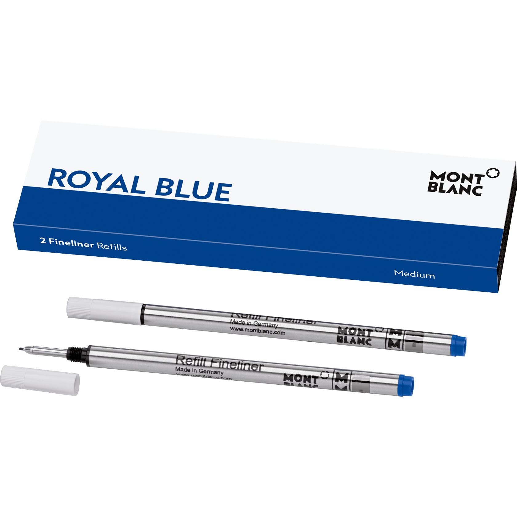 Recharges pour Feutre fin bleu royal M