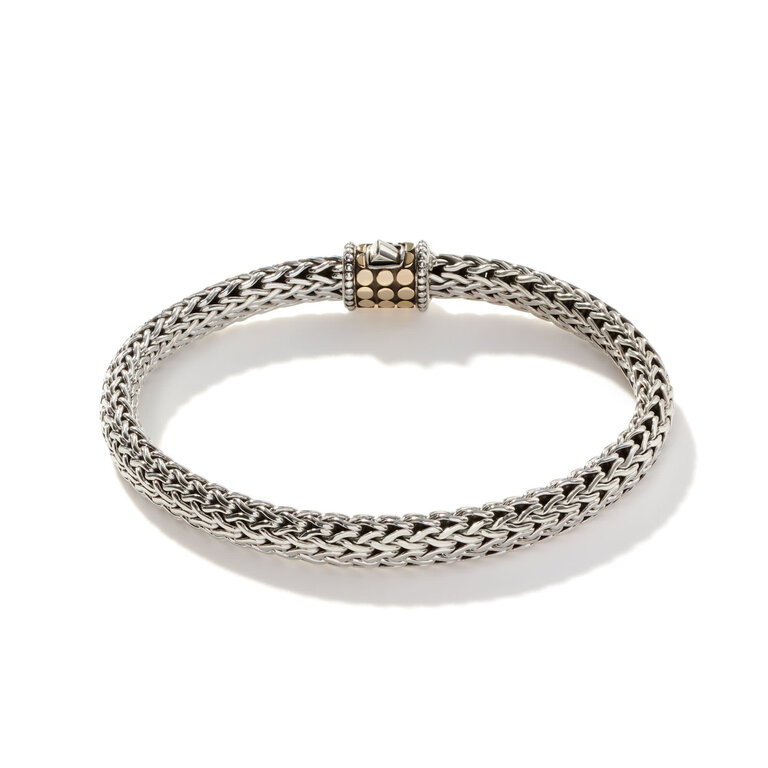 John Hardy Bracelet Classic Chain & Dot en Argent