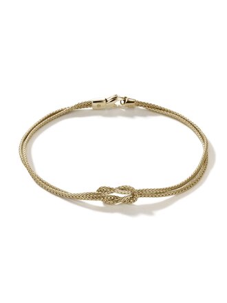 John Hardy Bracelet Love Knot Classic Chain en or 14k John Hardy Bracelet Love Knot Classic Chain en or 14k