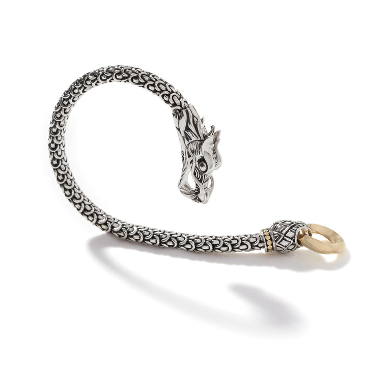 John Hardy Bracelet Legends Naga en Or 18k & Argent