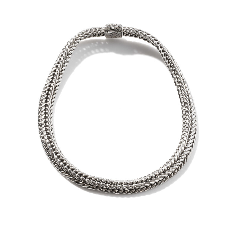 John Hardy Collier Argent Classic Chain Kami, 12MM