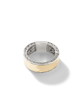 Bague Palu Classic Chain en Argent & Or 18k Bague Palu Classic Chain en Argent & Or 18k