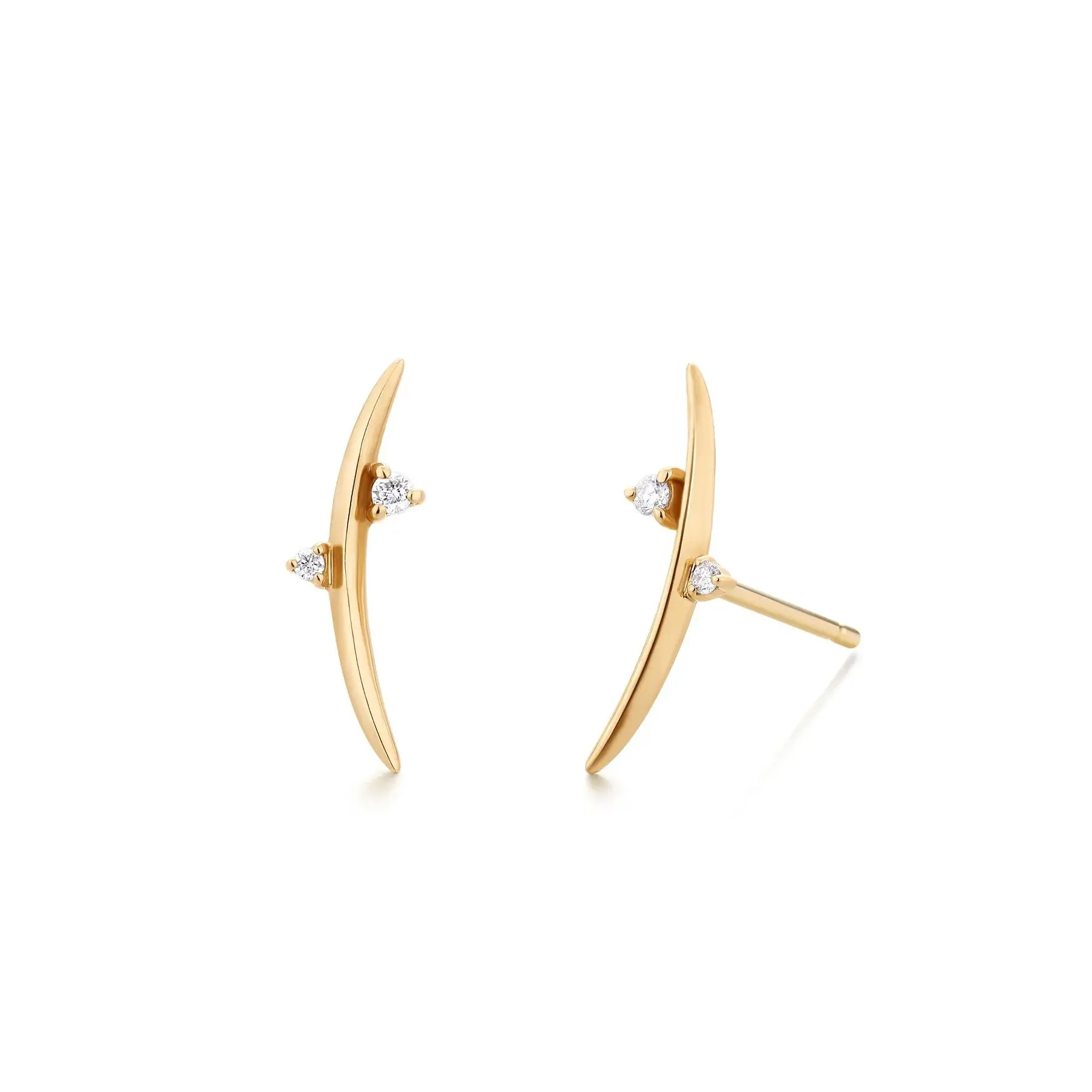 DORA Boucles d'oreilles 14kJ arc dia