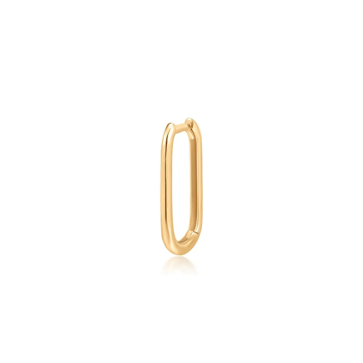 Boucles d'oreilles (1) IMOGEN Huggie Paper Clip 14KJ