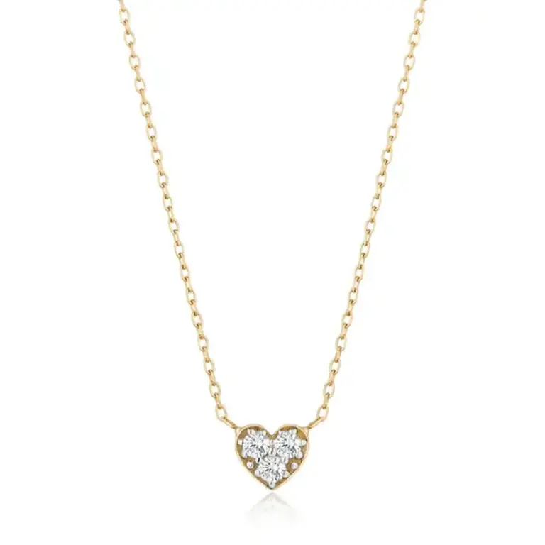 Aurelie Gi SOPHIE collier 14kJ dia 0.045ct 16 po