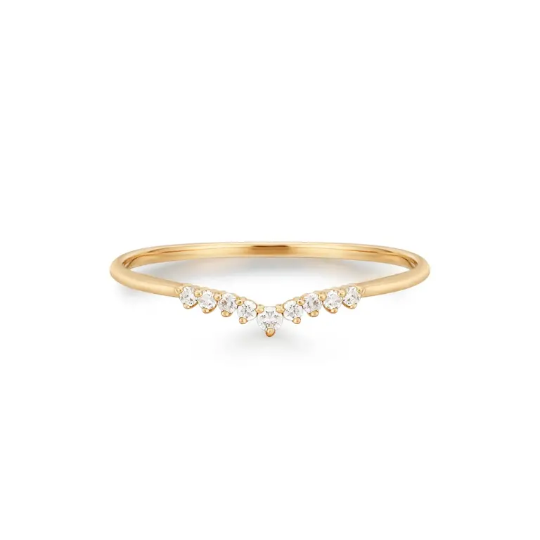 Aurelie Gi FROST jonc 14k dia0.079ct