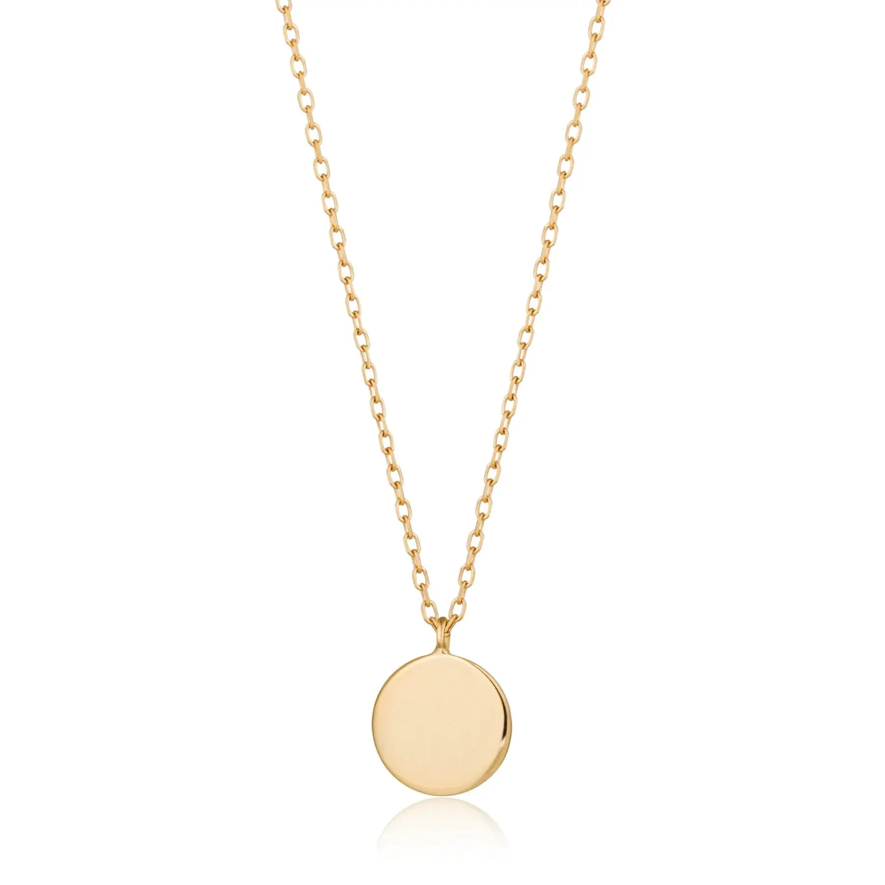 DOT collier Shiny disque 14KW
