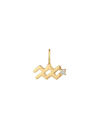 Aurelie Gi VERSEAU| Pendentif Zodiaque avec Diamant Aurelie Gi VERSEAU| Pendentif Zodiaque avec Diamant