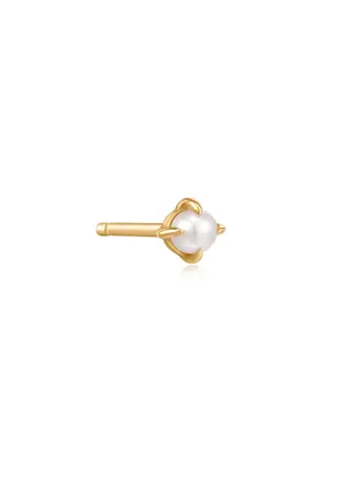 Aurelie Gi EVANGELINE | Boucle d'Oreille à Perle Blanche Aurelie Gi EVANGELINE | Boucle d'Oreille à Perle Blanche