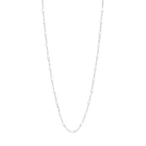 Gigi Clozeau Collier Classique Gigi 18kb blanc 42 cm