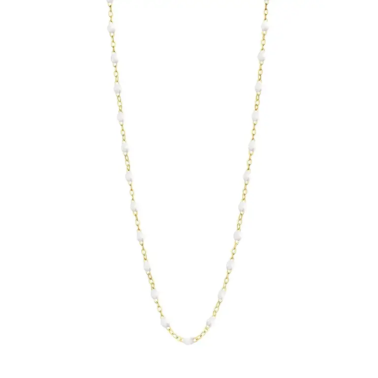 Gigi Clozeau Collier Classique Gigi 18k blanc 42 cm