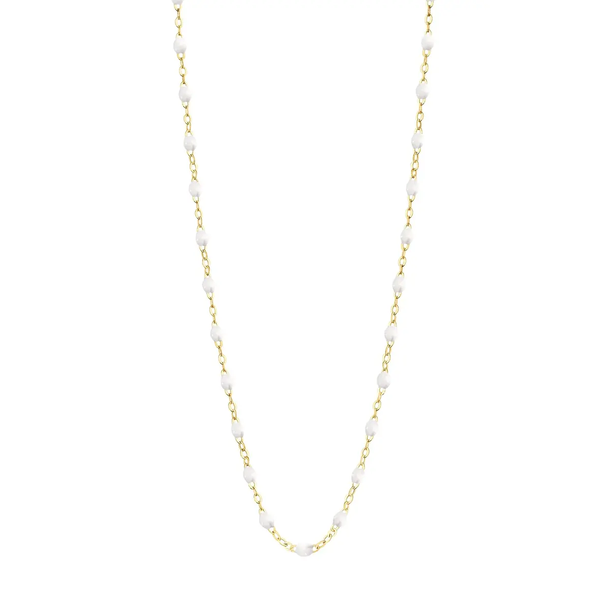 Collier Classique Gigi 18k blanc 42 cm