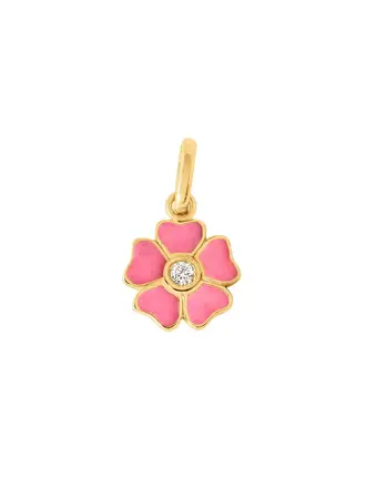 Gigi Clozeau Pendentif Fleur 18k corail Gigi Clozeau Pendentif Fleur 18k corail