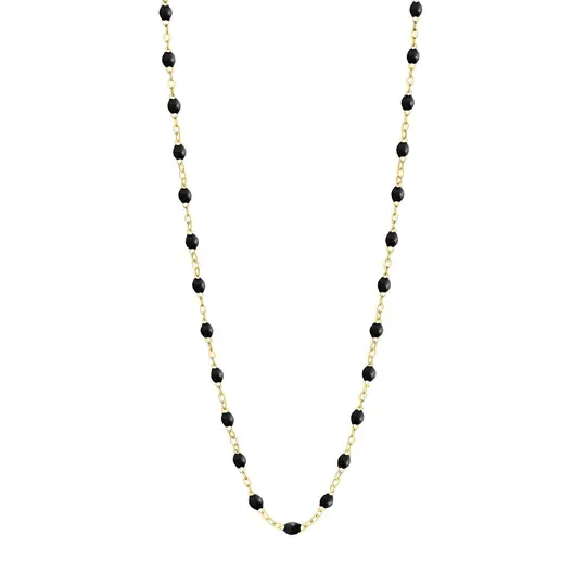 Collier Classique Gigi 18k noir 42 cm