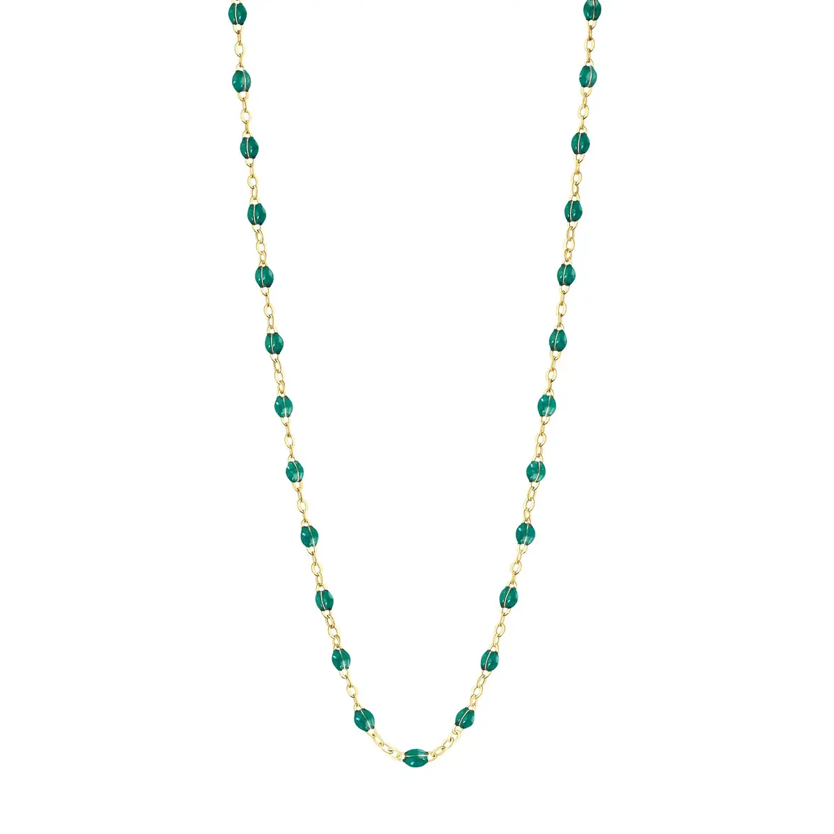Collier Classique Gigi 18k émeraude 42 cm