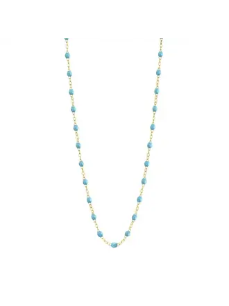Gigi Clozeau COLL 18K RESINE TURQ 42CM G CLOZEAU Gigi Clozeau COLL 18K RESINE TURQ 42CM G CLOZEAU