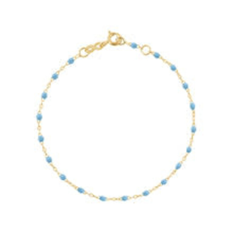 Gigi Clozeau Bracelet 18K Résine Turquoise 17 cm