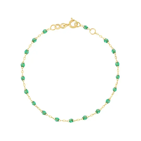 Bracelet Classique Gigi 18k menthe 17 cm