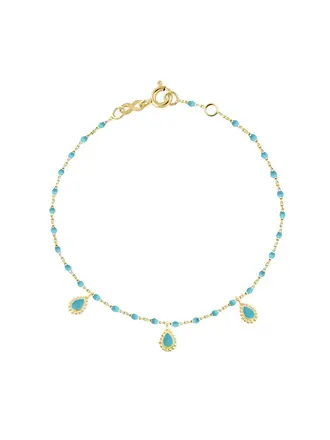 Gigi Clozeau Bracelet Lucky Cashmere 18k turquoise Gigi Clozeau Bracelet Lucky Cashmere 18k turquoise