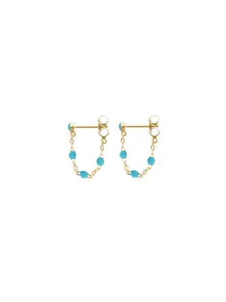 Gigi Clozeau Boucles d'oreilles Classique Gigi 18k turquoise Gigi Clozeau Boucles d'oreilles Classique Gigi 18k turquoise
