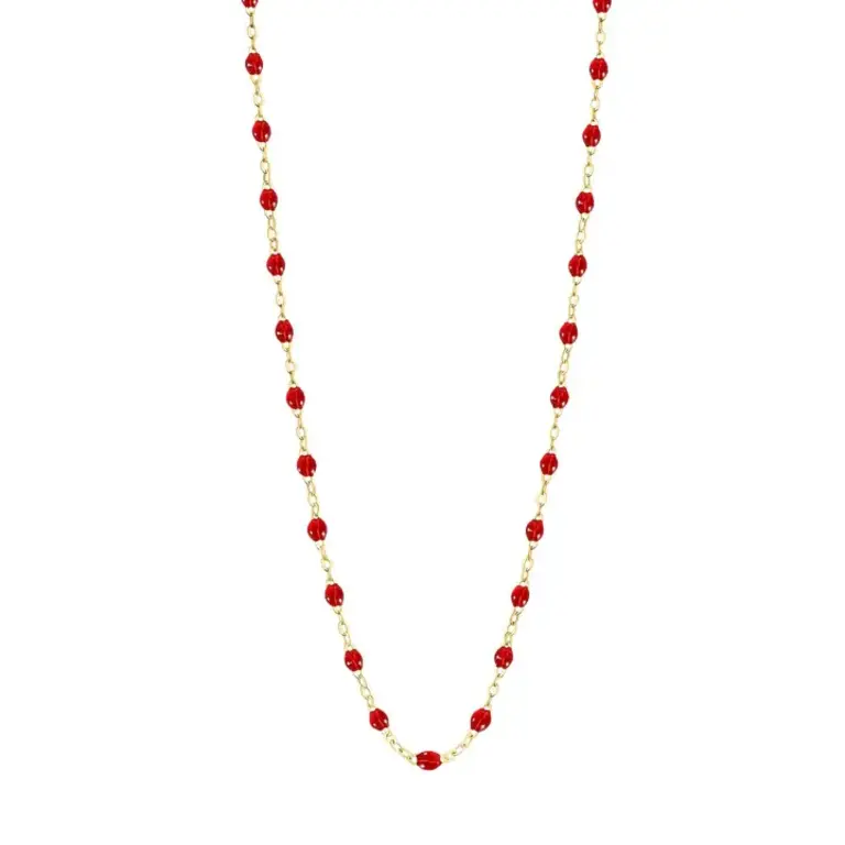 Gigi Clozeau Collier Classique Gigi 18k rouge rubis 42 cm