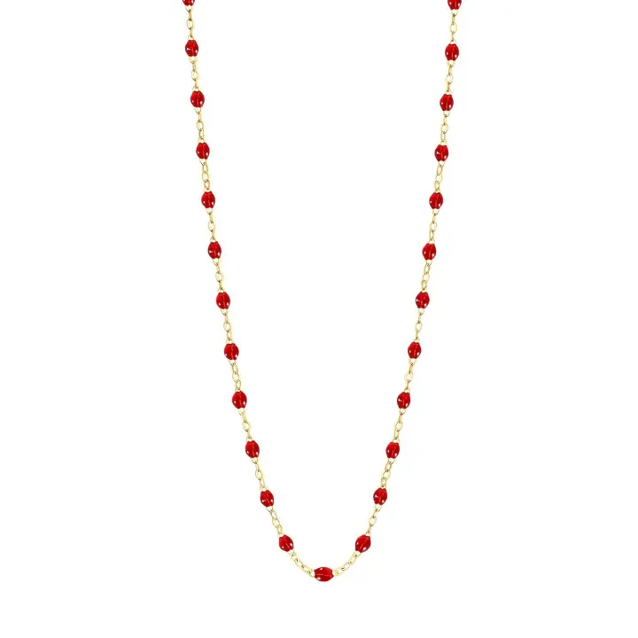 Collier Classique Gigi 18k rouge rubis 42 cm