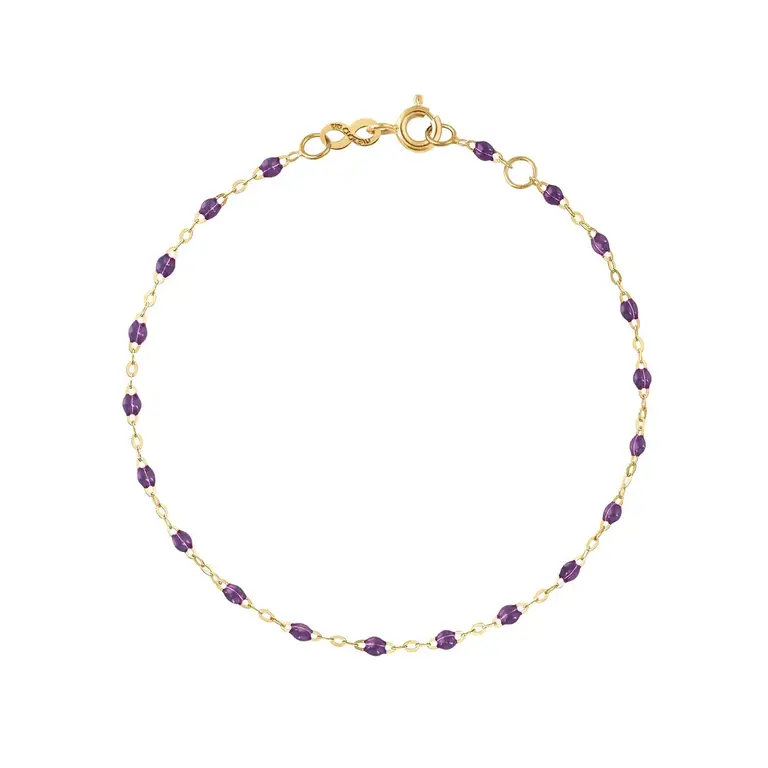 Gigi Clozeau Bracelet Classique Gigi 18k violet 17 cm