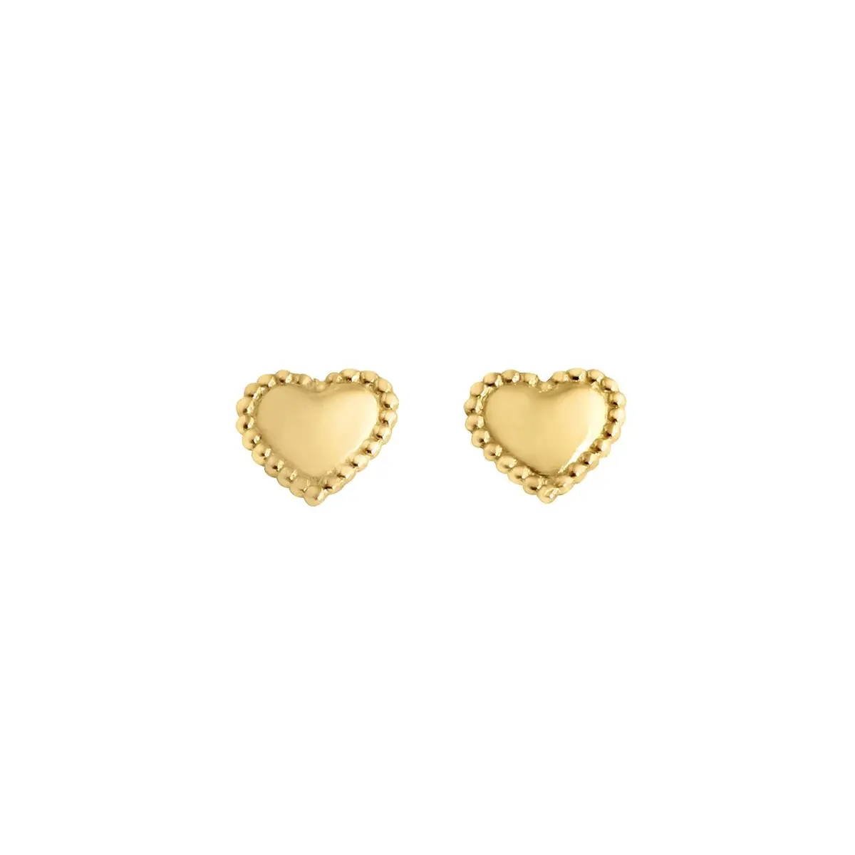 Boucles d'oreilles Lucky Coeur 18k