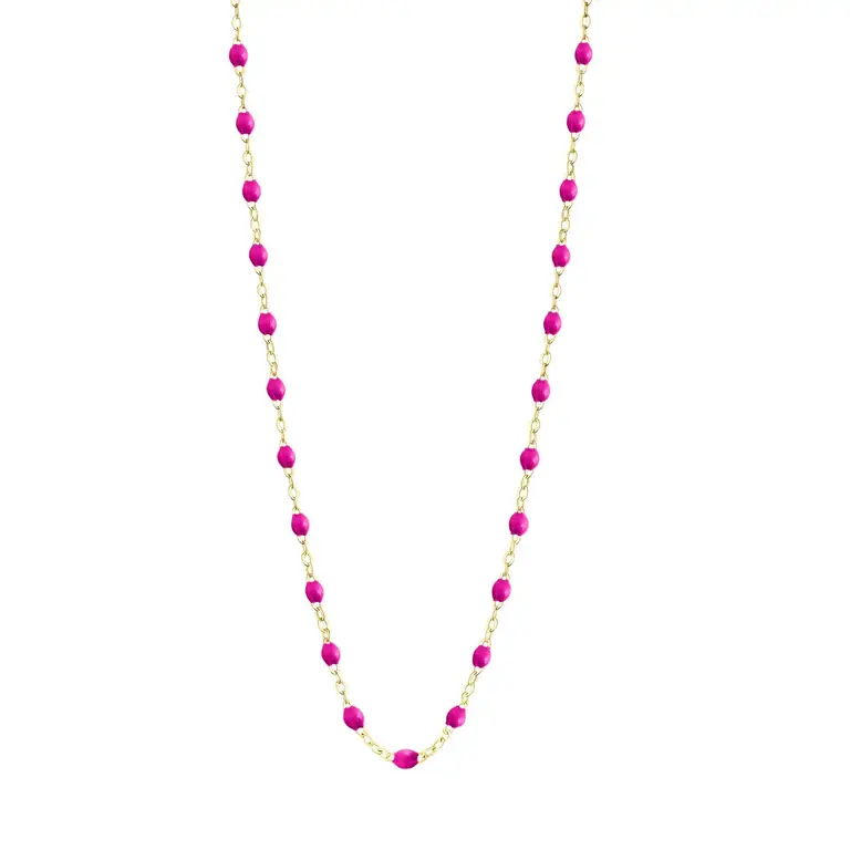 Gigi Clozeau Collier Classique Gigi 18k rose Boucles d'oreillesnBoucles d'oreillesn 42 cm