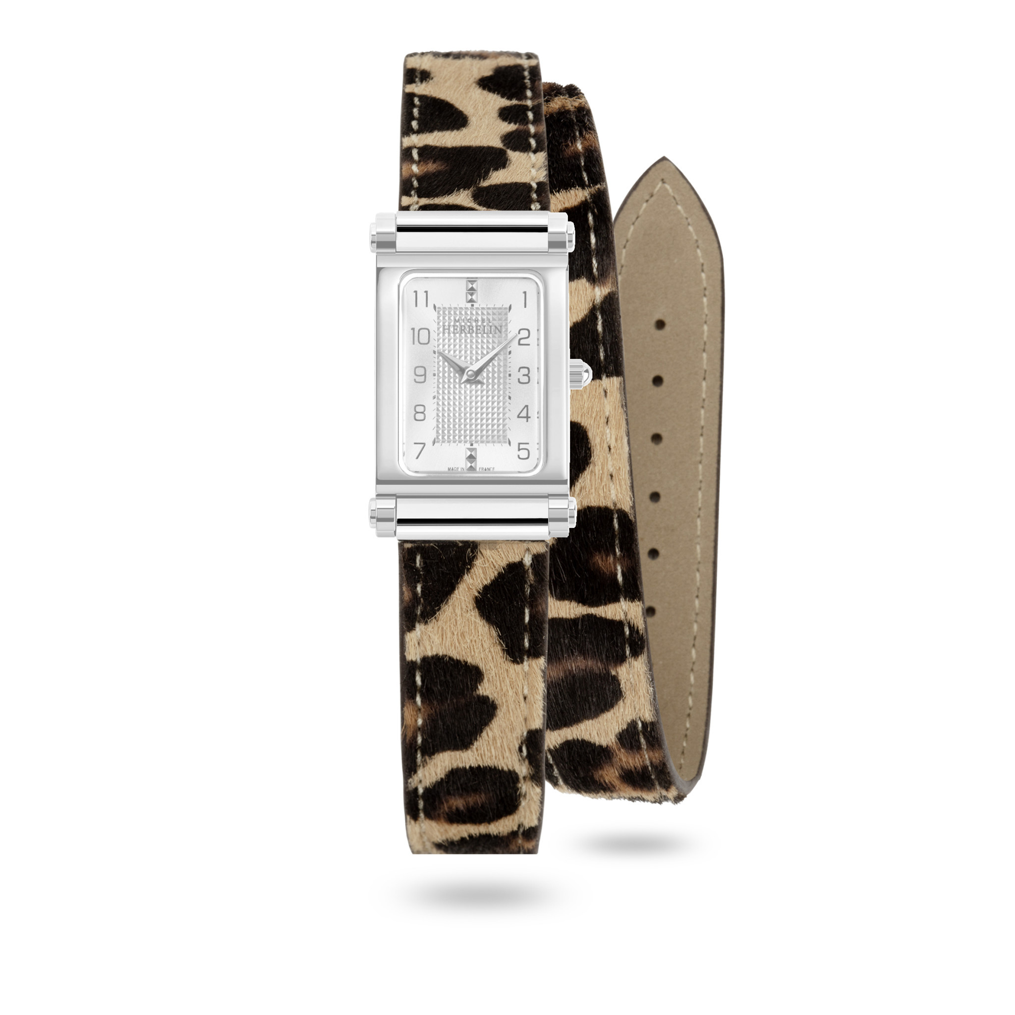 Bracelet double Antarès Léopard