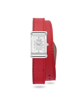 Herbelin Bracelet double Antarès rouge
