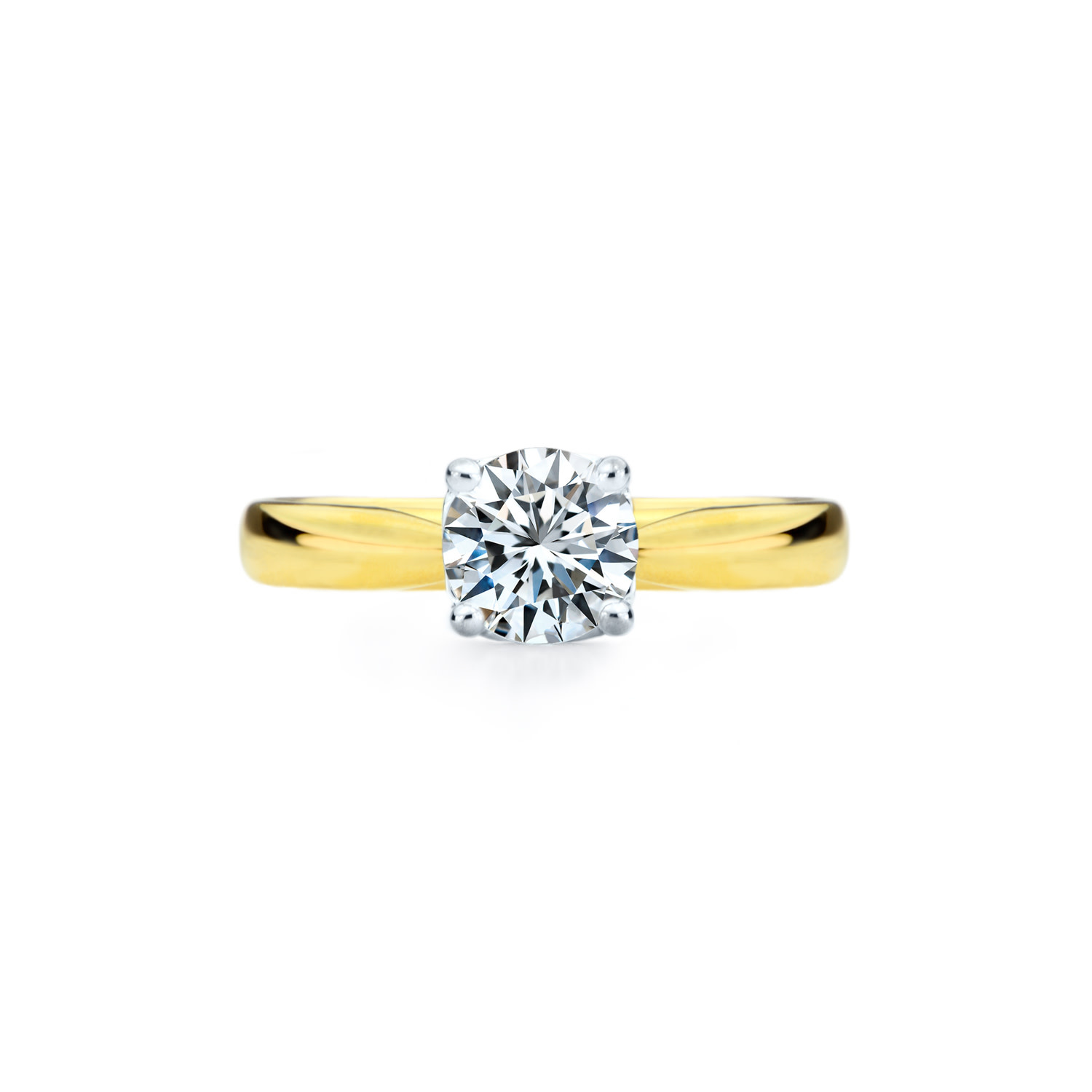 BAGUE 18K/J DIA 1.00CT VS2-G 6.5