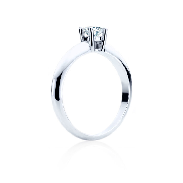 Joaillerie St-Onge BAGUE 18K/PAL D 0.36CT F VS